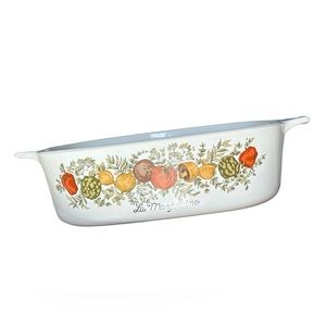 Le Margolaine The Spice Of Life CORNINGWARE 2 Qt. A2B Cookware Casserole Dish.